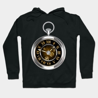 Round Clock Hoodie